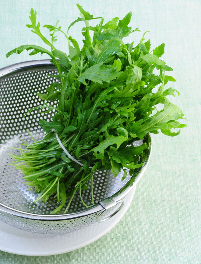 Rucola Tipps waschen Rucola Tipps waschen