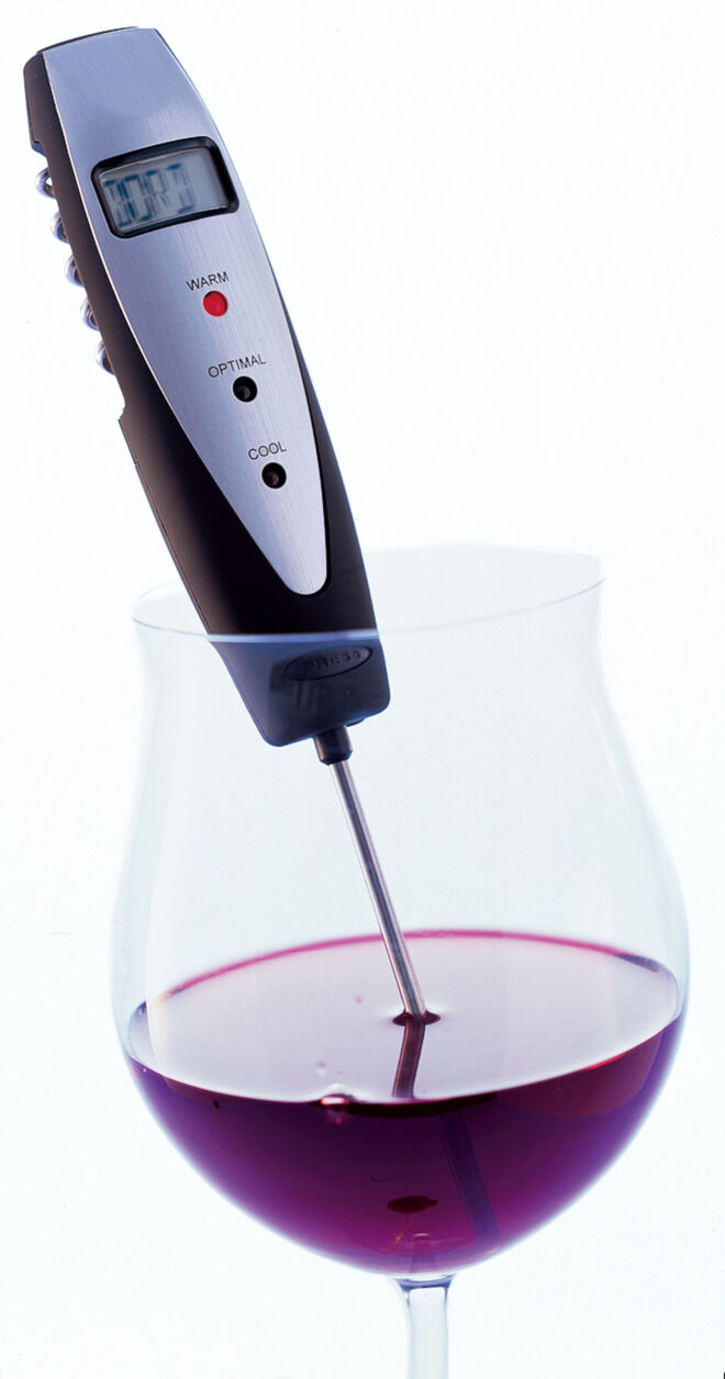 Weinkunde Thermometer