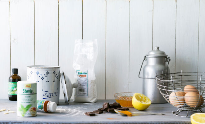 Backen mit Stevia Fluid