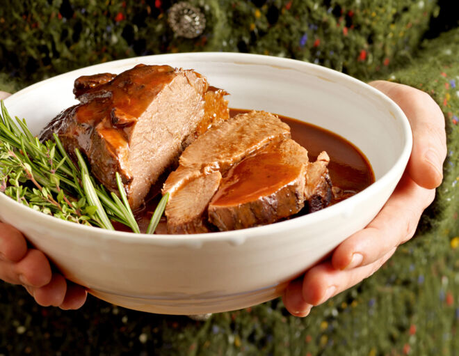 Weihnachtsbraten Fleisch Weihnachtsbraten Fleisch