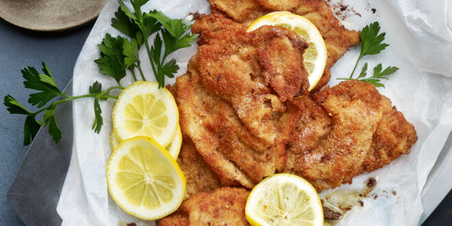 Wiener Schnitzel auf klassische Art Wiener Schnitzel auf klassische Art