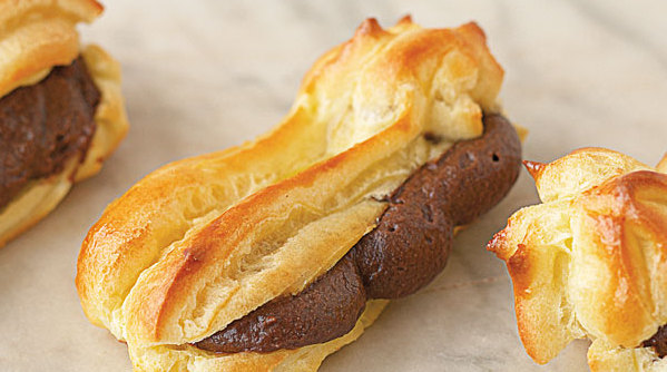 Éclairs Rezepte | Liebesknochen | Brandteig | Küchengötter