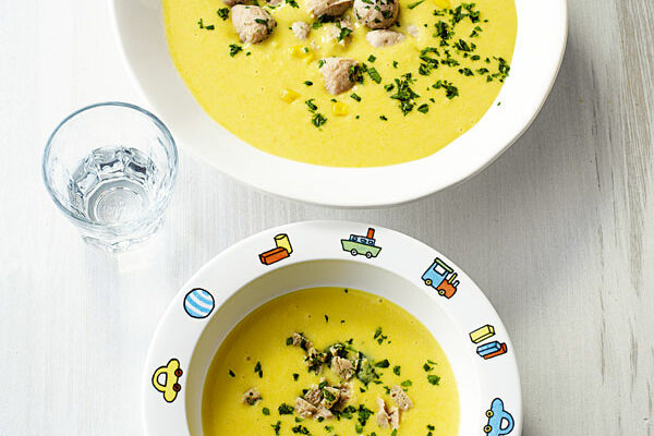 Samtige Kartoffel-Mais-Suppe