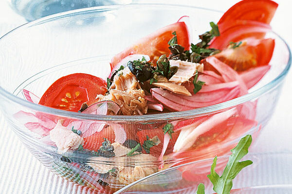 Tomaten-Tunfisch-Salat