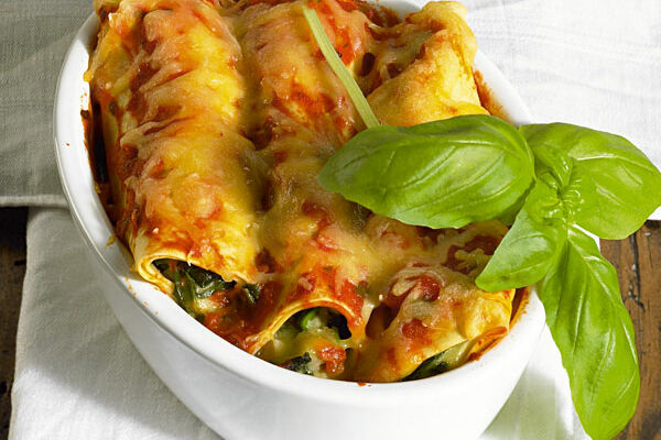 Seelachs-Cannelloni