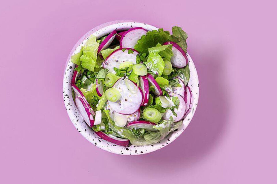 Bärlauch-Radieschen-Salat