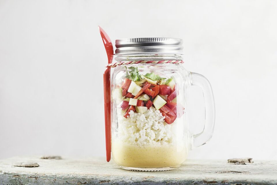 Blumenkohl-Reis-Salat