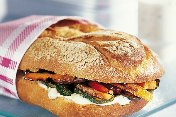 Sandwich mit Grillgemüse