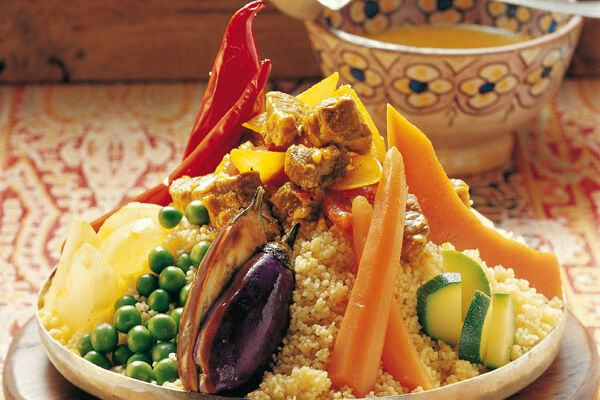 Couscous mit Lamm und Gemüse
