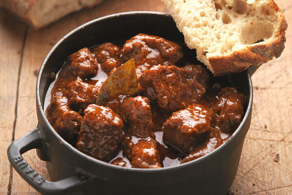 Rehragout nach Wiener Art