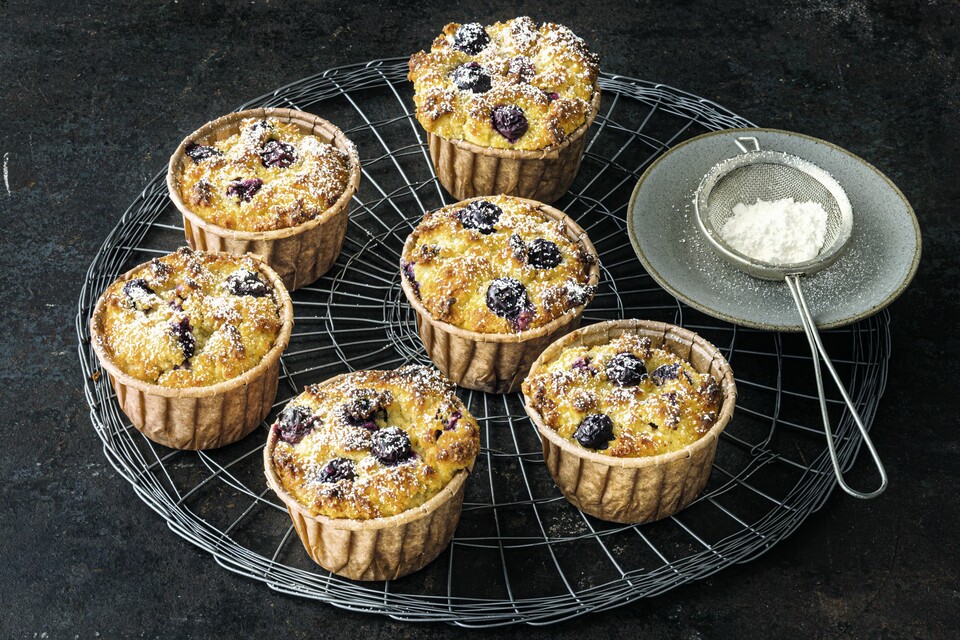 Saftige Heidelbeer Muffins Mit Ol Blaubeer Muffins Ohne Ei