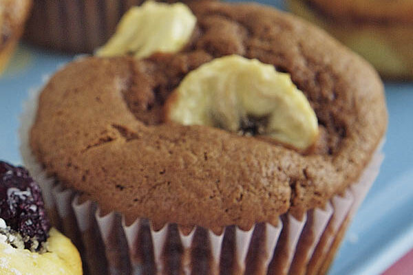 Schokoladige Bananen-Muffins