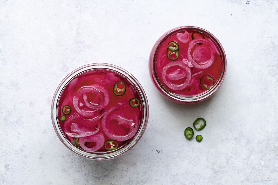Red Onion Pickles
