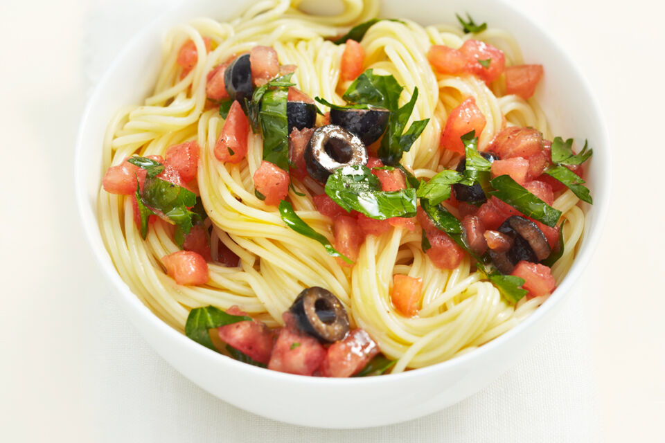 Spaghettini mit Tomatensauce