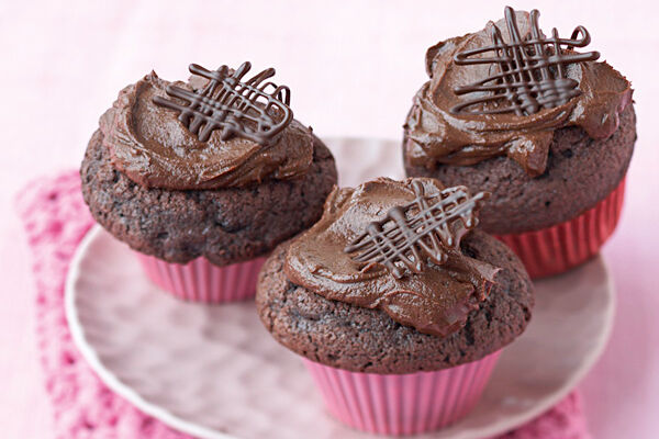 Must-Have-Schokoladen-Cupcakes