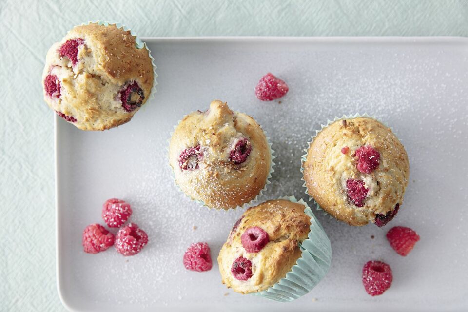 14 Himmlische Rezepte Fur Himbeer Muffins Kuchengotter 