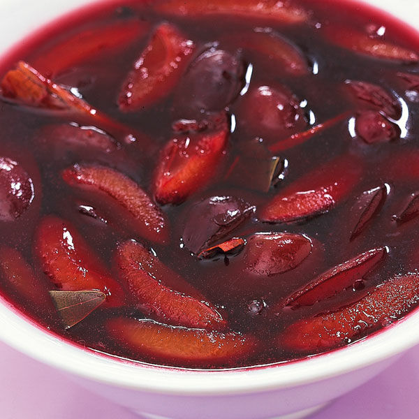 Rotweinzwetschgen Rezept | Küchengötter