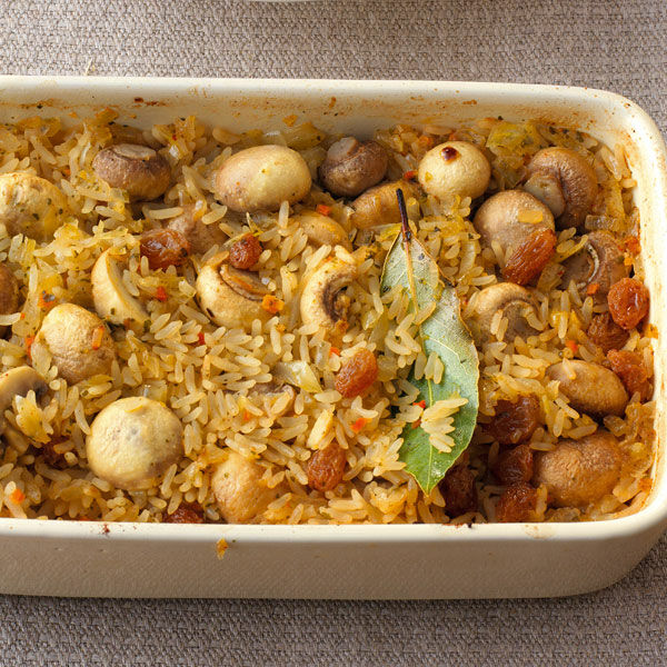 Türkischer Pilaw mit Champignons Rezept | Küchengötter Türkischer Pilaw mit Champignons Rezept | Küchengötter