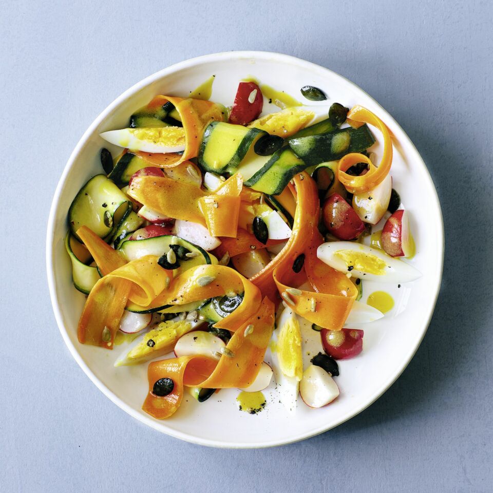 Zucchini-Möhren-Salat