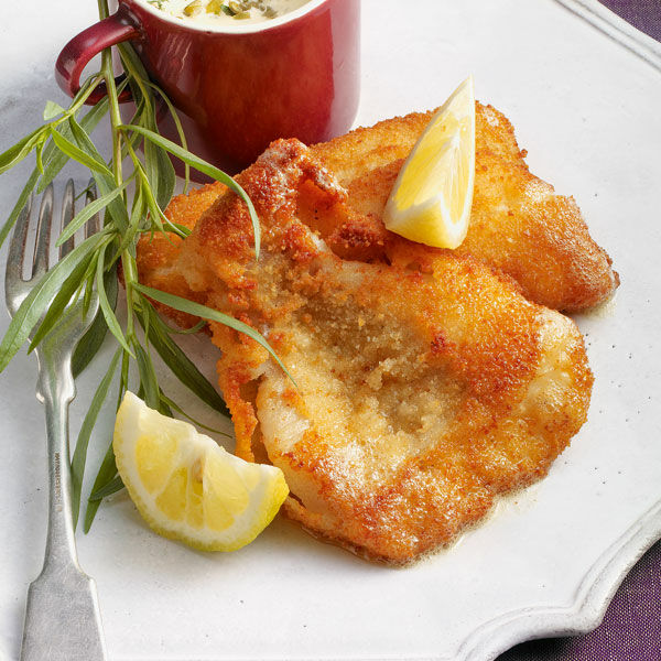 Backfisch mit Remoulade Rezept | Küchengötter