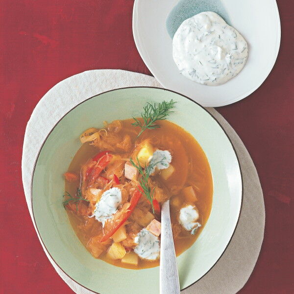 Sauerkraut-Paprika-Suppe Rezept | Küchengötter