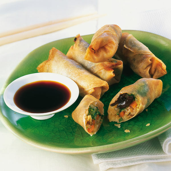 Vegetarische Frühlingsrollen Rezept | Küchengötter Vegetarische Frühlingsrollen Rezept | Küchengötter