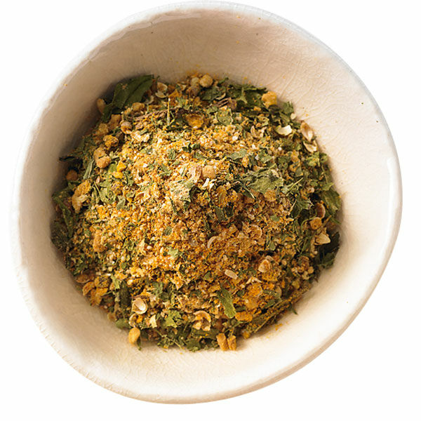 Grünes Koriander-Mint-Curry