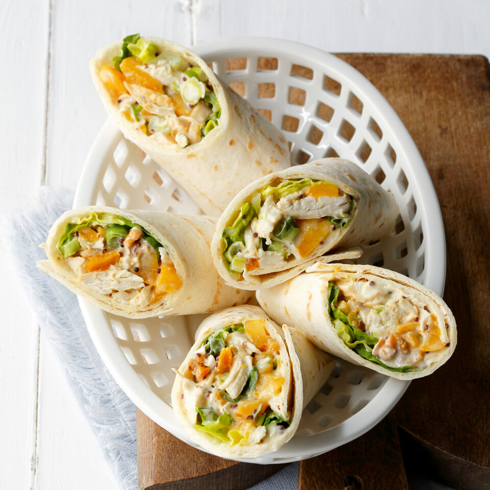 Hähnchen-Wraps