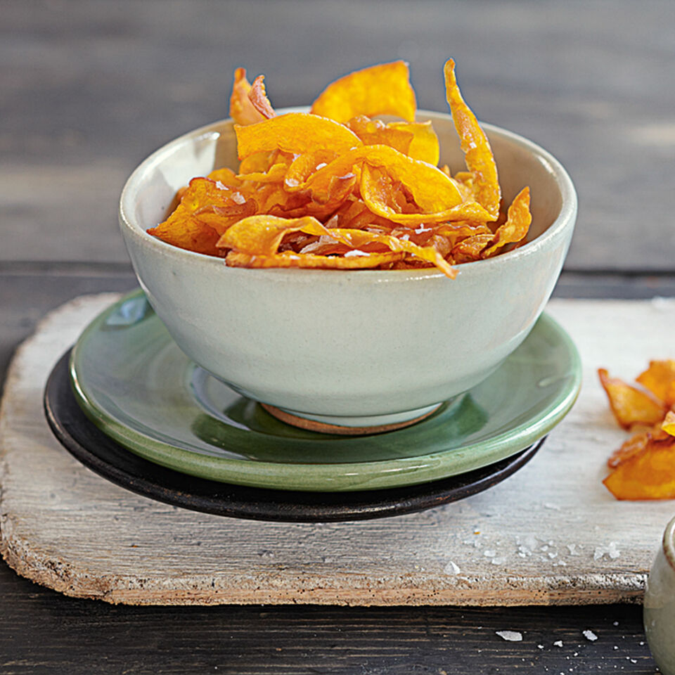 Kürbis-Chips Rezept | Küchengötter