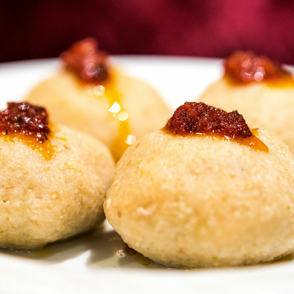 Griessbällchen mit Hackfleischfüllung – türkische Meze Rezept ... Griessbällchen mit Hackfleischfüllung – türkische Meze Rezept ...