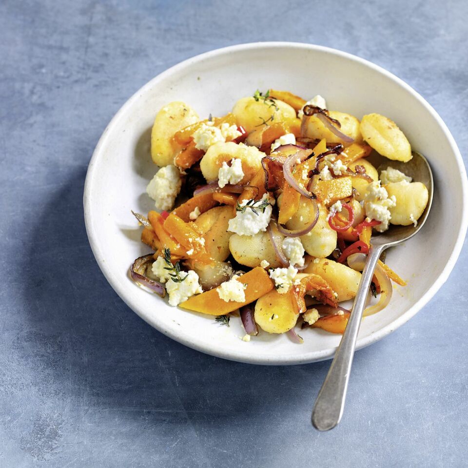 Kürbis-Gnocchi mit Ricotta Rezept | Küchengötter Kürbis-Gnocchi mit Ricotta Rezept | Küchengötter
