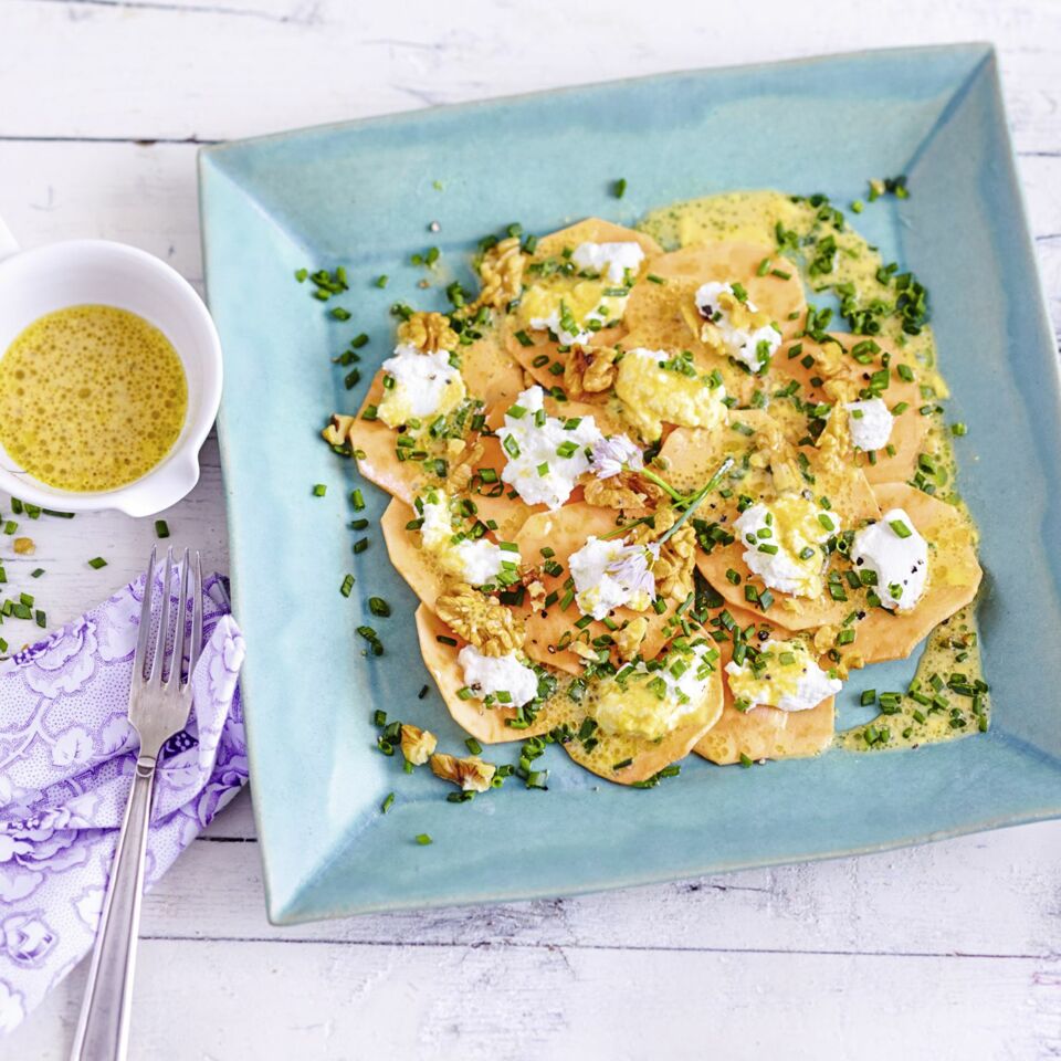 Sweet Potato Carpaccio