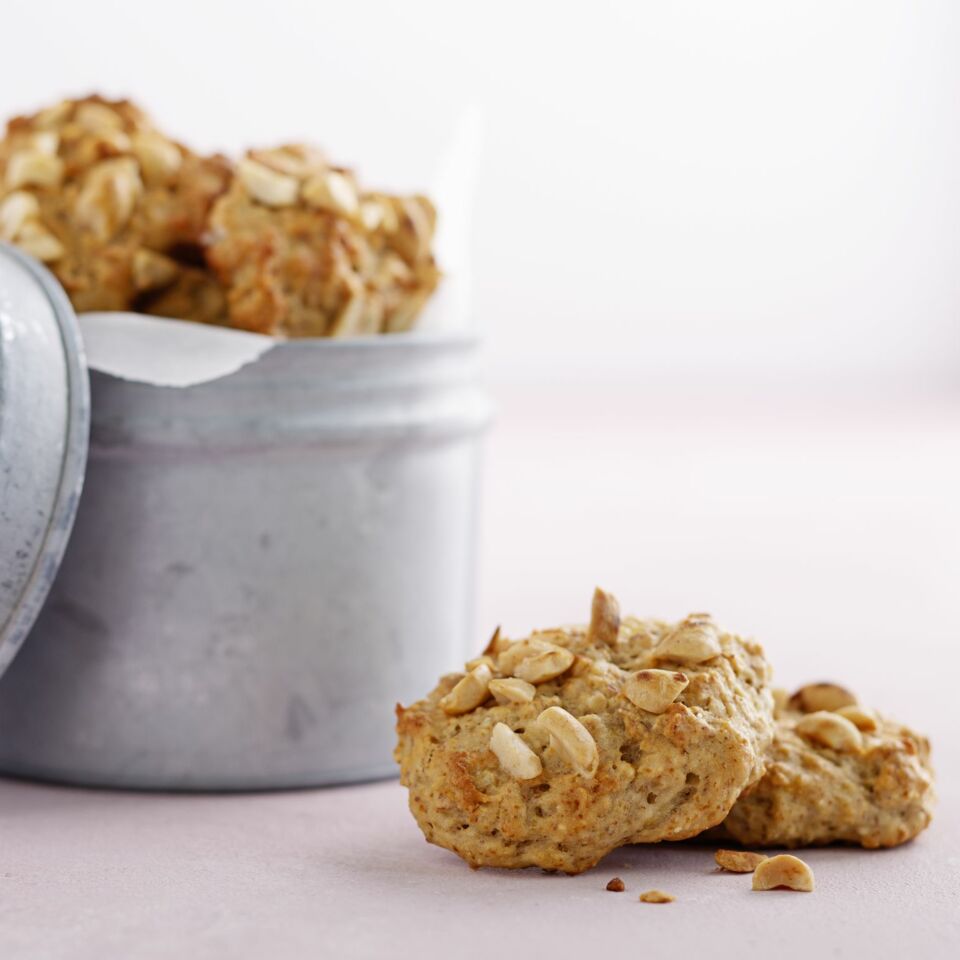 Erdnuss-Bananen-Softkekse Rezept | Küchengötter Erdnuss-Bananen-Softkekse Rezept | Küchengötter