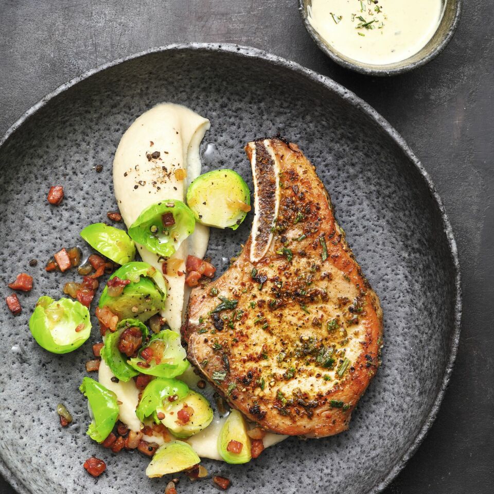 Kotelett Mit Wacholder Und Rosmarin Rezept