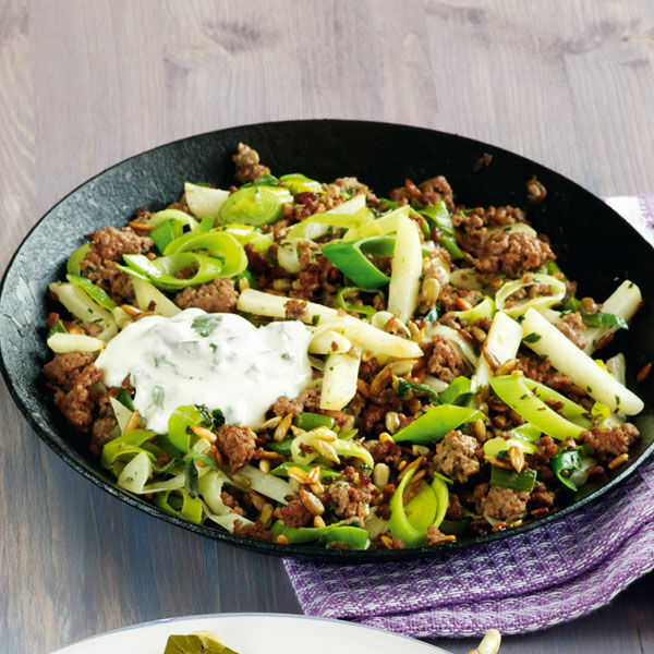 Kernige Hackfleisch-Pfanne Rezept | Küchengötter Kernige Hackfleisch-Pfanne Rezept | Küchengötter