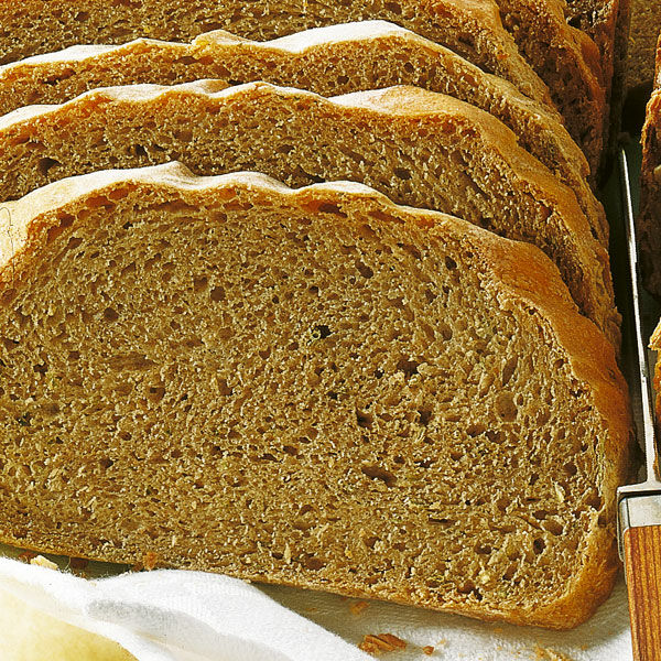 Landbrot - Rezept für den Brotbackautomat