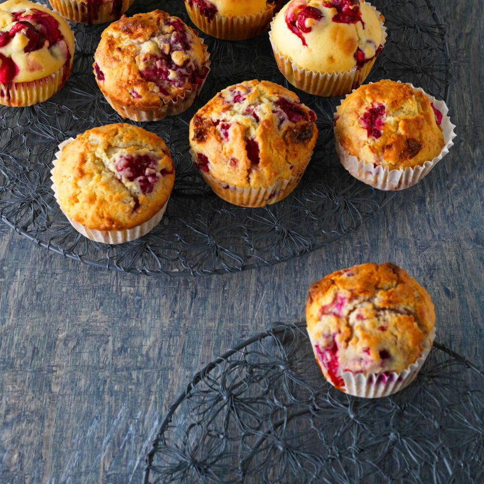 himbeer kokos muffins rezept kuchengotter