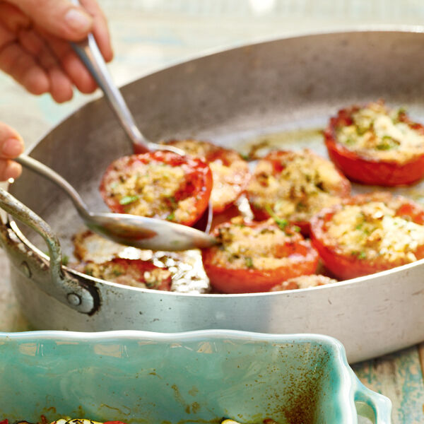 Provenzalische Ofentomaten Rezept | Küchengötter Provenzalische Ofentomaten Rezept | Küchengötter