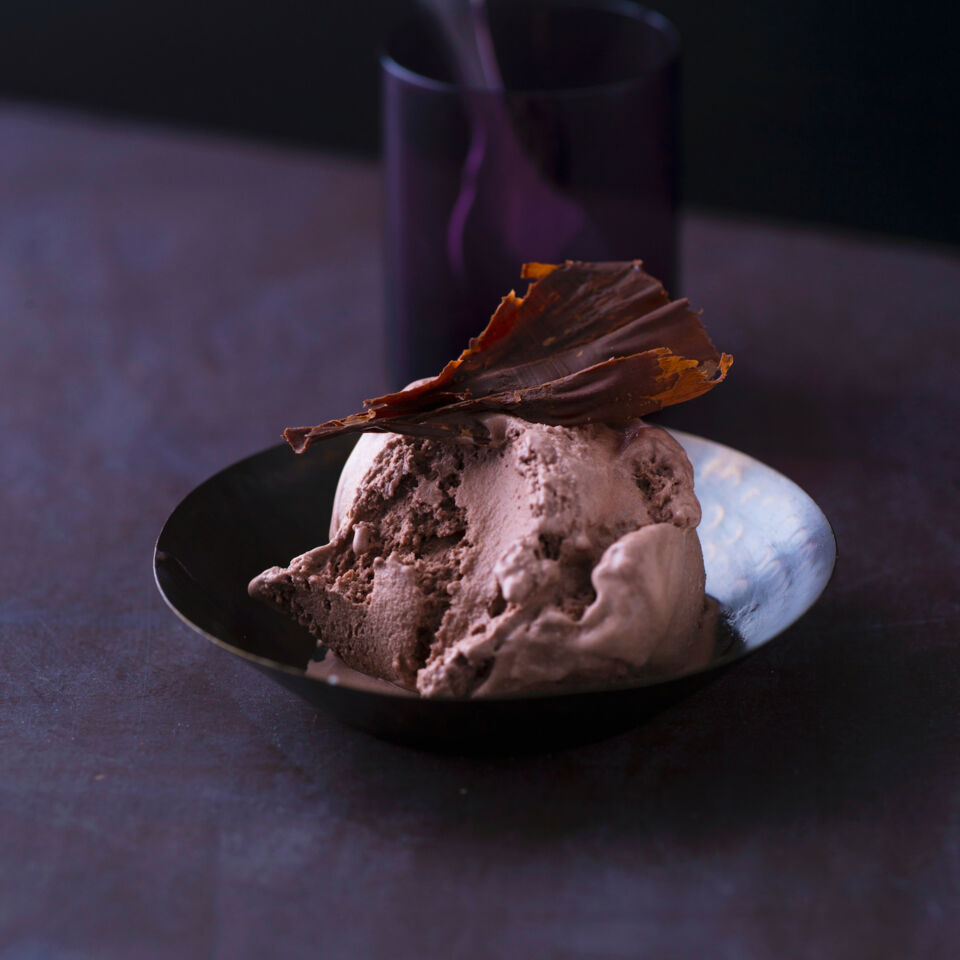 Schokoladeneis Rezept | Küchengötter Schokoladeneis Rezept | Küchengötter