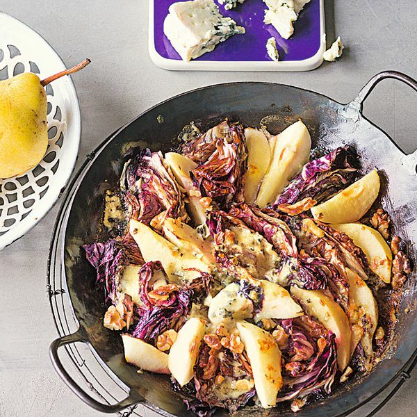 Radicchio-Birnen-Gratin