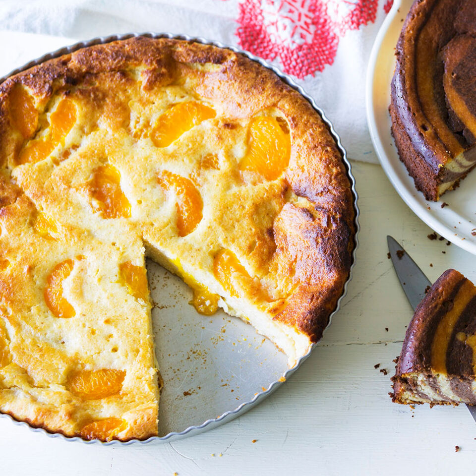 Käsekuchen mit Mandarinen Rezept | Küchengötter Käsekuchen mit Mandarinen Rezept | Küchengötter