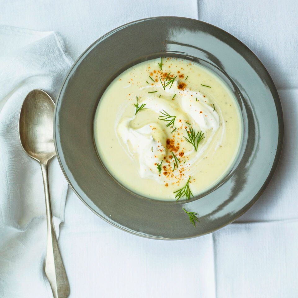 Topinambur-Suppe Rezept | Küchengötter Topinambur-Suppe Rezept | Küchengötter