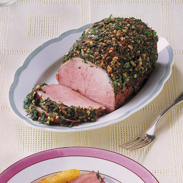 Lende mit Kräuterkruste Rezept | Küchengötter