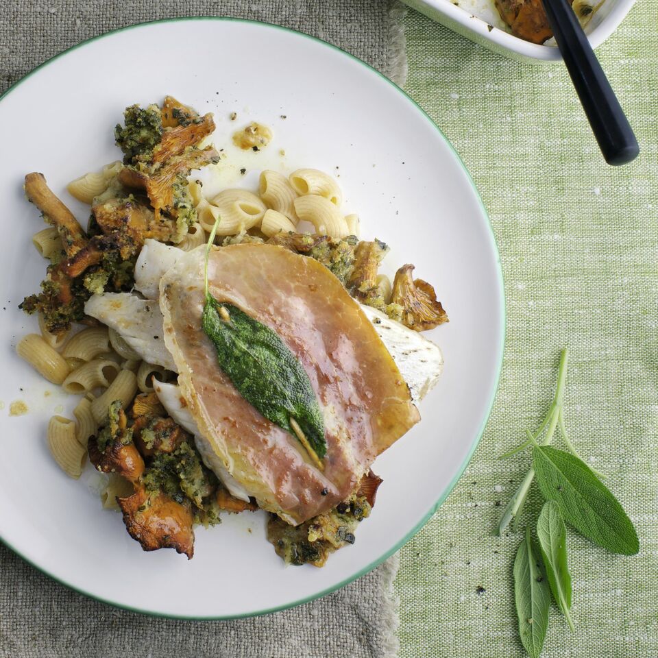 Kabeljau Saltimbocca In Parmesan Piccata Auf Scampipesto - Rezepte Suchen Kabeljau Saltimbocca In Parmesan Piccata Auf Scampipesto - Rezepte Suchen