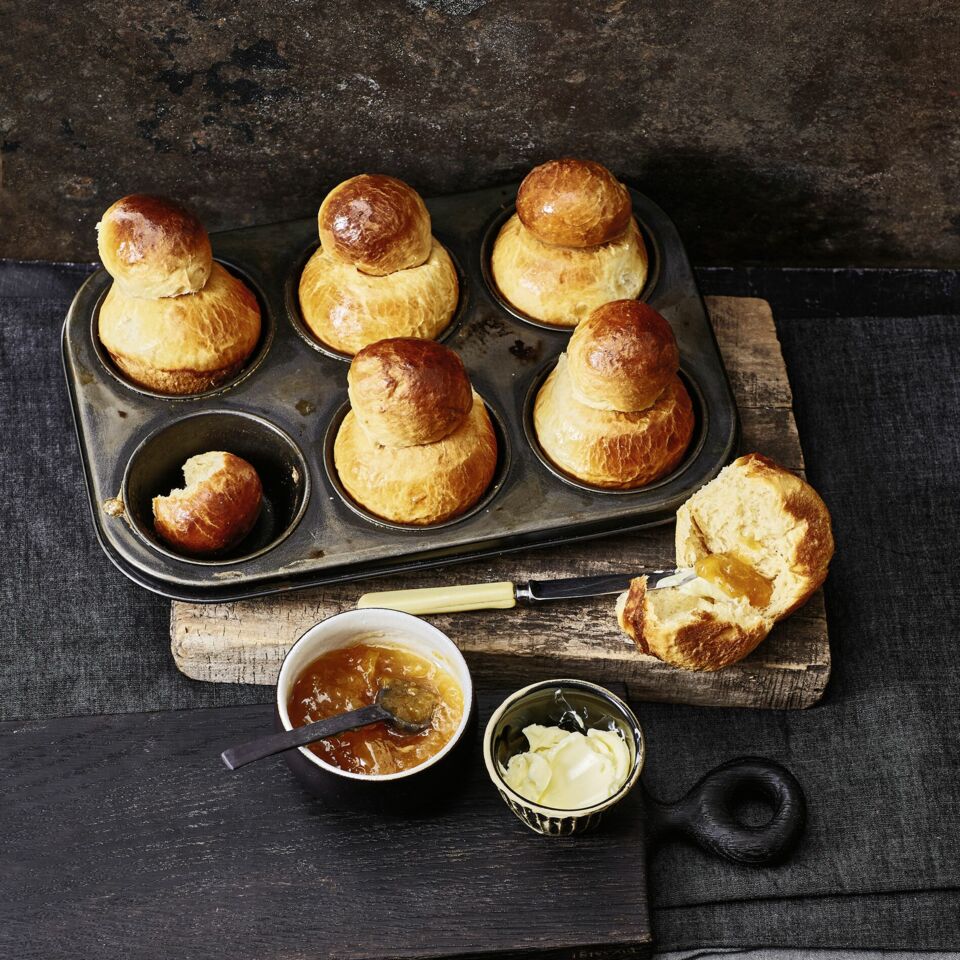 MiniBrioches mit Miso Rezept Küchengötter