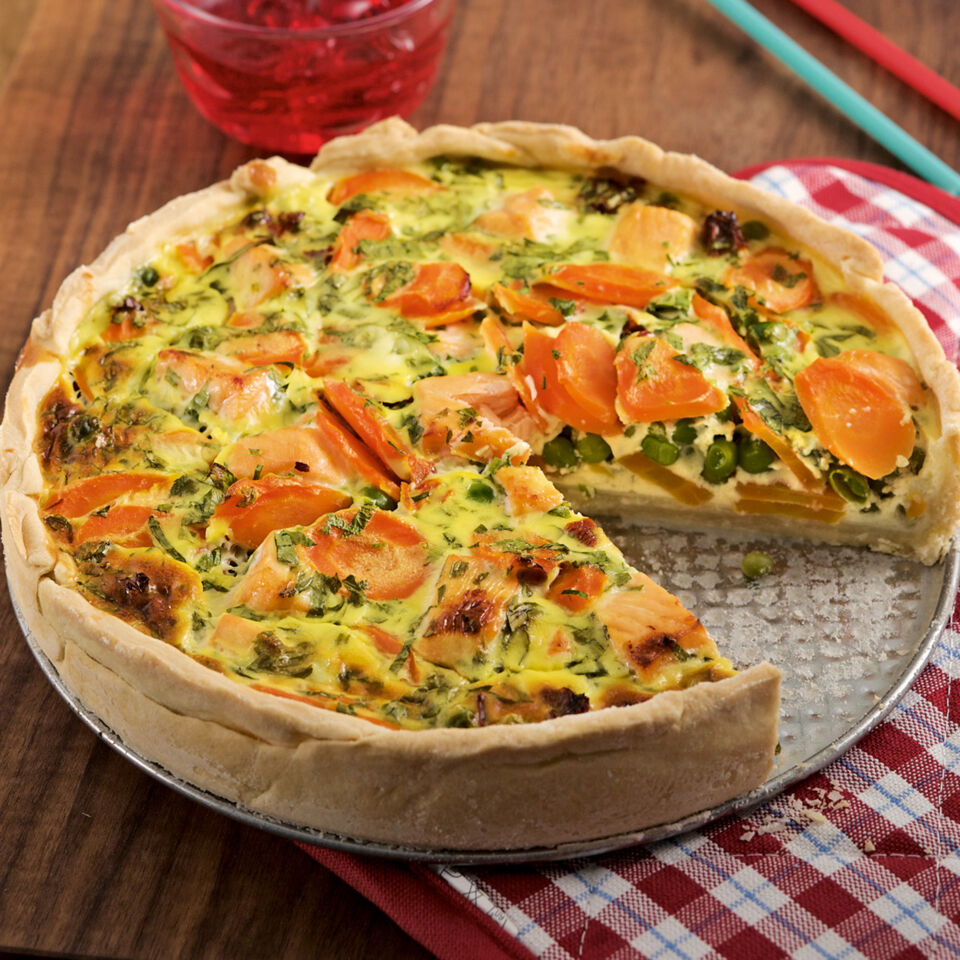 Gemüsekuchen Rezept | Küchengötter Gemüsekuchen Rezept | Küchengötter