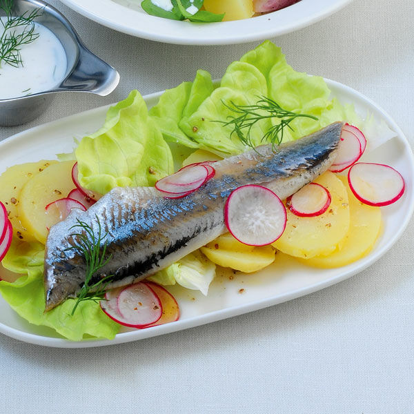 Friesischer Salat mit Matjes Rezept | Küchengötter Friesischer Salat mit Matjes Rezept | Küchengötter