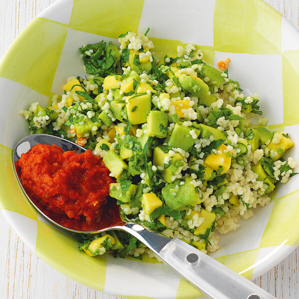 Kräuter-Nuss-Couscous Rezept | Küchengötter Kräuter-Nuss-Couscous Rezept | Küchengötter