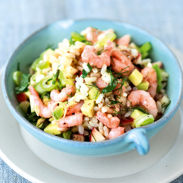 Reis-Krabben-Salat mit Avocado Rezept | Küchengötter
