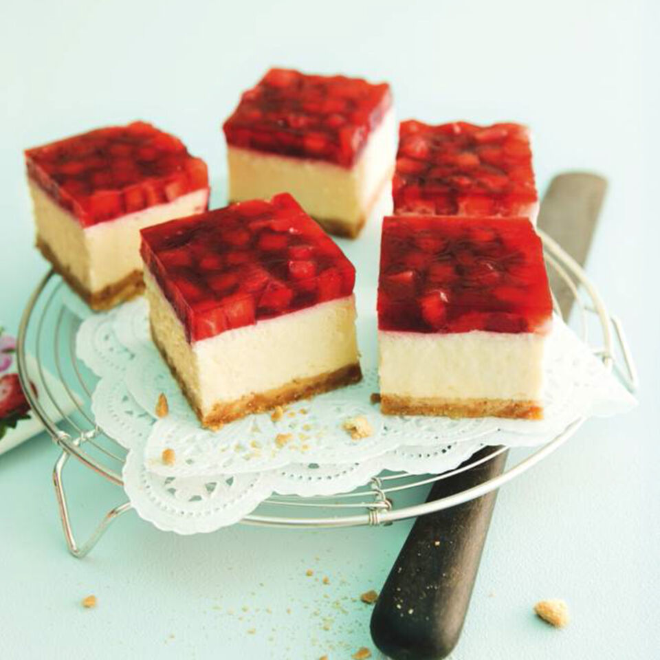 Cheesecake mit Erdbeeren